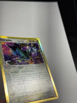 Gyarados Delta Species Pokemon Holon Phantoms 2006 Holo 8/110 HP - Image 5