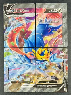 Zacian V-Union SWSH163-166 Full Set - SWSH: Black Star Promo - Pokemon TCG - Image 1