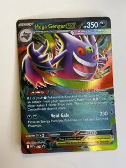 Mega Gengar Ex #73 - ME: Mega Evolution Black Star Promo (MEP) Promo Pokemon 073 - Image 1