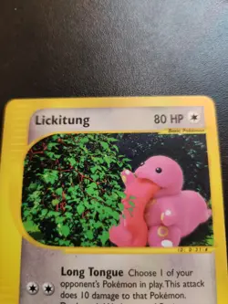 Pokemon Lickitung Aquapolis Common 90/147 80 HP Basic 2002 English Regular - Image 2