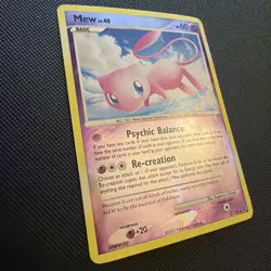 Pokemon Mew 15/132 Reverse Holo Basic 2007 English 60 - Image 3