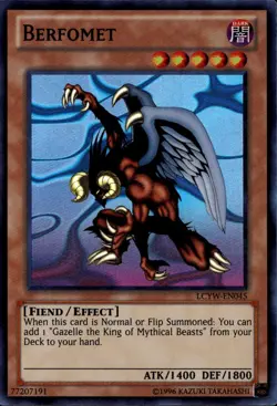 Yu-Gi-Oh! Berfomet Super Rare LCYW-EN045 - Image 1