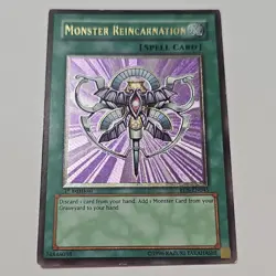 Konami Yu-Gi-Oh! Monster Reincarnation RDS-EN045 1st Ed Foil English - Image 1