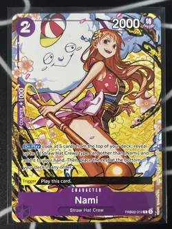 One Piece English - Nami - Full Art - Welcome Pack 2026 Vol 1 - PRB02-012 B - Image 1