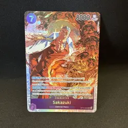 Sakazuki One Piece TCG OP16-065 SR Admiral/Navy The Time Of Battle - Image 1