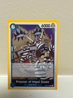 Prisoner of Impel Down OP16-042 R The Time of Battle Foil English One Piece X3!! - Image 1