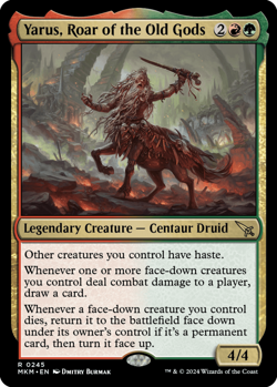 x1 Yarus, Roar of the Old Gods - Murders at Karlov Manor - NM - MTG - Image 1