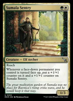 x1 Sumala Sentry - Murders at Karlov Manor - NM - MTG - Image 1