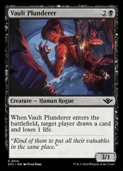 x1 Vault Plunderer - Outlaws of Thunder Junction - NM - MTG - Image 1