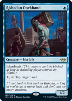 x1 Rishadan Dockhand - Modern Horizons 2 - NM - MTG - Image 1