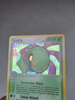 Pokemon Cradily 3/92 Holo Rare EX Legend Maker 2006 - Image 2