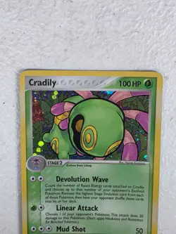 Pokemon Cradily 3/92 Holo Rare EX Legend Maker 2006 - Image 5