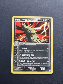 Dark Tyranitar 19/109 Non-Holo Team Rocket Returns Pokemon TCG - NM - Image 1