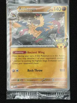 Pokemon Fossil Field Museum Archeops Excavator Pikachu promo - Image 3