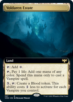 x1 Voldaren Estate - Extended Art - Innistrad: Crimson Vow - NM - MTG - Image 1