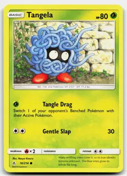 TANGELA 16/214 COMMON UNBROKEN BONDS POKEMON LP - Image 1