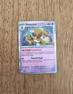 Pokemon TCG Alakazam 003 Promo Prerelease Stamped Mega Evolution ✅ - Image 1
