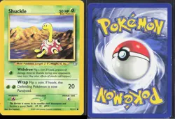 SHUCKLE 72/111 C NEO GENESIS POKEMON UNLIMITED LP - Image 1