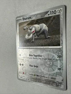 Pokemon TCG * SV White Flare * 070/086 Durant Uncommon * REVERSE HOLO * FRESH PK - Image 2