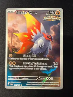 Slither Wing 203/182 Illustration Rare Paradox Rift Pokemon Near Mint - Image 1