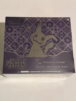 Pokemon Center Exclusive Paldean Fates Elite Trainer Box PC ETB Sealed - Image 1