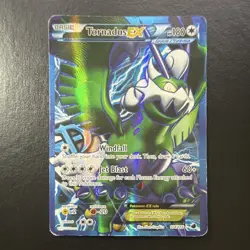 Tornadus EX 114/116 - Team Plasma Full Art Ultra Rare - Plasma Freeze - Damaged - Image 1