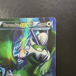 Tornadus EX 114/116 - Team Plasma Full Art Ultra Rare - Plasma Freeze - Damaged - Image 3