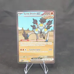 The Pokemon Company Sandy Shocks ex 250/182 Paradox Rift Hyper Rare Holo EN - Image 1