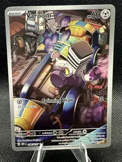 Varoom 206/197 Pokemon Obsidian Flames Holo Illustration Rare NM - Image 1