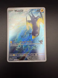 Pokemon TCG Wattrel 178/167 SV06 Twilight Masquerade Illus Rare Holo - Image 1