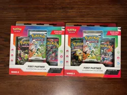 Pokemon TCG First Partner Illustration Collection Series 2 Box x2 - Image 1