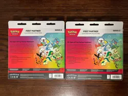 Pokemon TCG First Partner Illustration Collection Series 2 Box x2 - Image 2