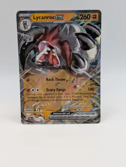 Lycanroc ex 117/193 Sv02 - Pokemon Paldea Evolved - Near Mint Ultra Rare - Image 1