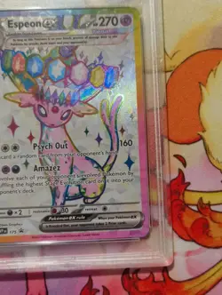 2025 Pokemon SVP EN #175 Espeon ex Promo Premium Figure Coll PSA 10 GEM MINT - Image 4