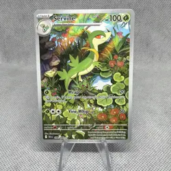 Pokemon TCG Servine Illustration Rare Black Bolt - Image 1