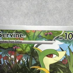 Pokemon TCG Servine Illustration Rare Black Bolt - Image 2
