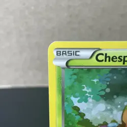 2015 Pokemon XY Promo Black Star Promo Holo Chespin XY88 LP/MP - Image 3