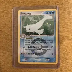 Dewgong 3/112 Reverse Holo Rare EX FireRed & LeafGreen Pokemon TCG 2004 - Image 1