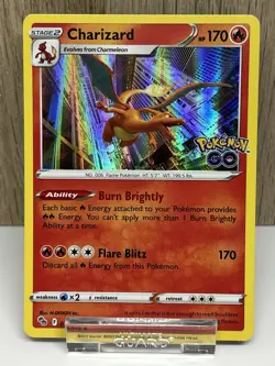 Charizard 010/078 - Pokemon Go Holo rare - VLP - Image 1