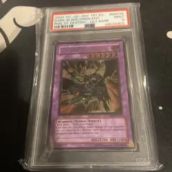 2004 Yu-Gi-Oh RDS-EN035 Dark Blade The Dragon Knight 1st Ed Ultimate Rare PSA 9 - Image 1