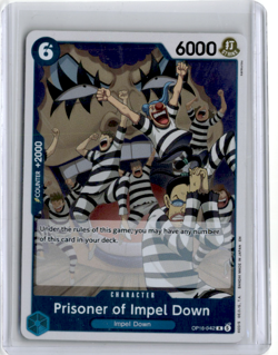 Prisoner of Impel Down OP16-042 R The Time of Battle Foil English One Piece - Image 1