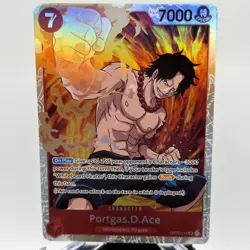 One Piece TCG English OP02-013 Portgas D Ace SR Foil - Image 2