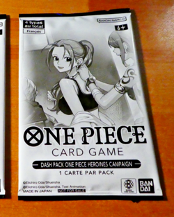 ONE PIECE CARD ENGLISH RARE DASH PACK HEROINES CAMPAIGN X1 BOOSTER SEALED MINT - Image 1