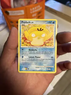 Pokemon TCG Psyduck Platinum Common Card 87/127 LP - Image 1