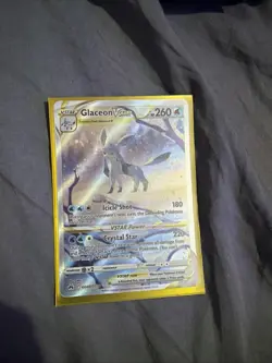 Pokemon TCG Glaceon VSTAR Galarian Gallery Crown Zenith Card GG40/GG70 - Image 1