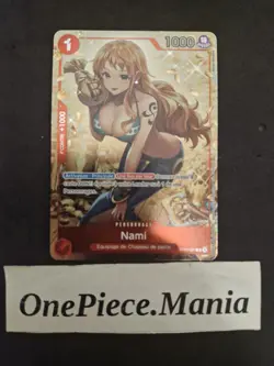 One Piece Nami Promo Card ST01-007 FR 🇫🇷 Dash pack Vol.1 - Image 1