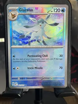Glaceon Master Ball #025/131 | Prismatic Evolutions | NM/M Clean Gradeable Copy - Image 1