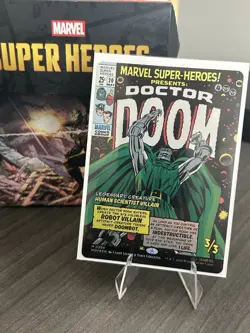 Doctor Doom (#394) - Foil Extended MSH NM MTG the Gathering Marvel Super Heroes - Image 1