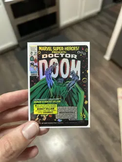 Doctor Doom (#394) - Foil Extended MSH NM MTG the Gathering Marvel Super Heroes - Image 2