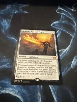 MTG Sword of War and Peace 300/332 2XM The List Reprints NM - Image 2